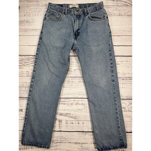 Levi's Jeans Men's 34x29 Blue Denim Regular Fit Yellow‎ Tag
